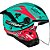 Capacete Norisk Neo Galaxy Turquesa/Pink - Imagem 1