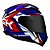 Capacete Norisk Razor Sharp Blue/Red - Imagem 1