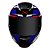 Capacete Norisk Razor Sharp Blue/Red - Imagem 3