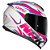 Capacete Norisk Razor Ghost White/Pink - Imagem 1