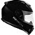 Capacete Norisk Razor Solid Black - Imagem 1