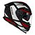 Capacete Norisk Strada II Evoque Black/White/Red - Imagem 1