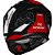 Capacete Norisk Strada II Evoque Black/White/Red - Imagem 2
