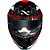 Capacete Norisk Strada II Evoque Black/White/Red - Imagem 3