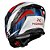 Capacete Norisk Strada II ST White/Blue/Red - Imagem 4