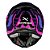Capacete Norisk Strada II Fusion Purple/Black/Pink - Imagem 2