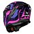 Capacete Norisk Strada II Fusion Purple/Black/Pink - Imagem 4