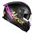 Capacete Norisk Strada II Lotus Matte Black/Pink - Imagem 1