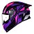 Capacete Norisk Strada 2 Pulse Purple/Pink - Imagem 2