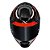 Capacete Norisk Razor Run Speed Max Gray/Orange - Imagem 2