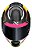 Capacete Norisk Razor Run Speed Max Yellow/Pink - Imagem 4