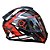 Capacete Norisk Razor Sharp Black/Red - Imagem 1
