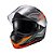 Capacete Texx Kratos Nomade Preto/Laranja/Cinza - Imagem 4