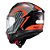 Capacete Texx Kratos Nomade Preto/Vermelho/Cinza - Imagem 4