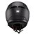 Capacete Texx Kratos Solid Preto - Imagem 3