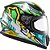 Capacete Texx Hawk Genesis Verde/Amarelo - Imagem 1