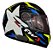 Capacete FW3 GTX Star Preto/Amarelo/Azul - Imagem 13