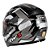 Capacete FW3 GTX Fox Grafite - Imagem 2