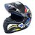 Capacete FW3 GTN Fox Eagle Azul - Imagem 3