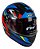 Capacete FW3 GTX Super Azul/Vermelho - Imagem 10