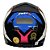 Capacete FW3 GTX Star Rosa/Azul - Imagem 3