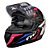 Capacete FW3 GTX Star Rosa/Azul - Imagem 4