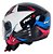 Capacete FW3 X Open Up Star  Azul/Rosa - Imagem 8