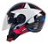 Capacete FW3 X Open Up Star  Azul/Rosa - Imagem 6