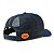 Boné Trucker Azul e Laranja Cabicera - Imagem 3