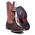 Bota Texana Escamada Boi Café - Imagem 1