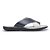 Chinelo de dedo em couro legitimo - 224 azul marinho - Imagem 2