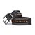 Cinto Masculino Plus Size Elastico Listrado Fivela Regulagem - Imagem 3