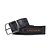 Kit cabicera Botina agro preta em couro Nobuck + Camiseta+Cinto - Imagem 4