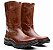Bota lisa de couro legitimo casual - Imagem 2