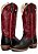 Bota Texana Masculina em Cano Alto Bota Country de Madeira - Imagem 2
