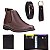 Kit  Botina Modelo Chelsea Couro Legitimo + 3 itens imperdíveis - Imagem 1