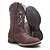Bota Texana Cano Medio Marron - Imagem 1