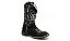 Bota Texana Preto e Cruz Branca Feminina - Imagem 3
