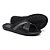 Chinelo de Couro Chinelo Casual Cor Preta - Imagem 1
