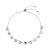 Pulseira Ajustável Corações Com Olho Grego - Imagem 1
