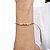 Bracelete Amassado Semijoia Ouro 18K - Imagem 2