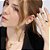 Ear Hook Pedra Ônix Preta - Imagem 3