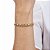 Pulseira Esteira Semijoia Ouro 18K - Imagem 2