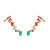 Ear Cuff Colorido - Imagem 1
