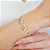 Pulseira Elos Lisa Prata 925 - Imagem 2