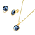 Conjunto Pedra natural facetada - Imagem 2