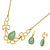 Conjunto Gota Pedra natural - Imagem 1