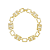Pulseira luxo quadrada zircônias baquete e microzircônias - Imagem 1