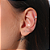 Brinco ear cuff unilateral com ponto de luz - Imagem 2