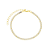 Pulseira Riviera zircônia redonda 3 mm - Imagem 1